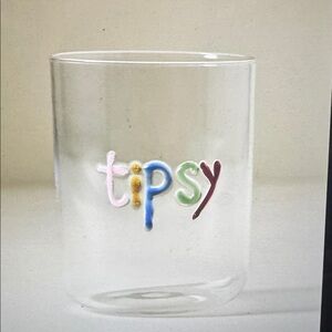 NATURAL LIFE Colorful 'Tipsy' Glass